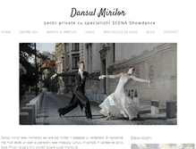 Tablet Screenshot of dansulmirilor.com